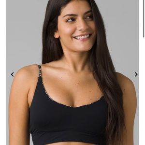Prana Willow Falls Reversible Swim - Black Petals